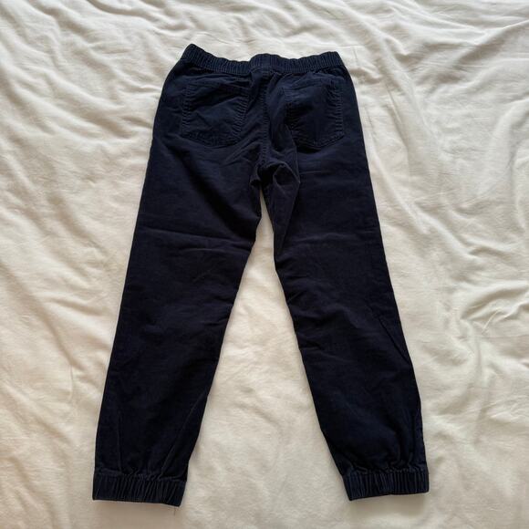 Janie & Jack Boys Navy Blue Corduroy Jogger Pants Size 7 Preppy Dressy Pictures - Picture 2 of 5